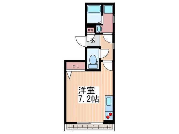 グレ－スコ－ト矢賀Ⅱの物件間取画像